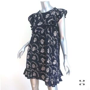Sea New York Navy Floral Dress